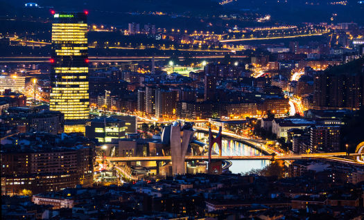 Bilbao hora azul
